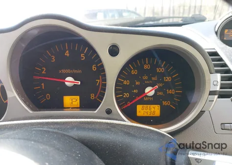 2005 Nissan 350Z Touring from USA, damaged, VIN JN1AZ34D85M600843